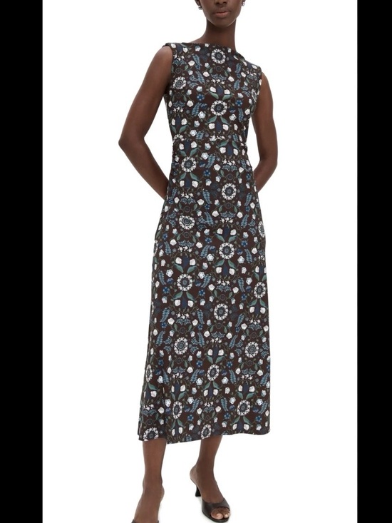 Hill House Dresses & Skirts - Hill House The Sloane Dress - Chocolate Swedish Floral